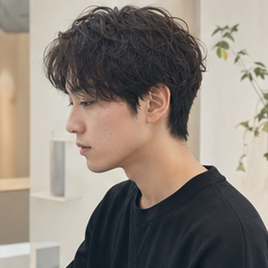 メンズニュアンスパーマ